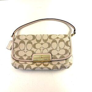 Coach Mini Handbag/ Wristlet, New Condition
